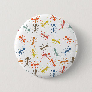 Badge Rond 5 Cm Fourmis
