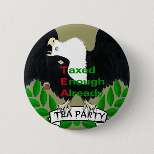Badge Rond 5 Cm Fournitures de partie TEA