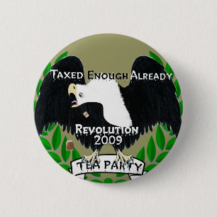 Badge Rond 5 Cm Fournitures de partie TEA