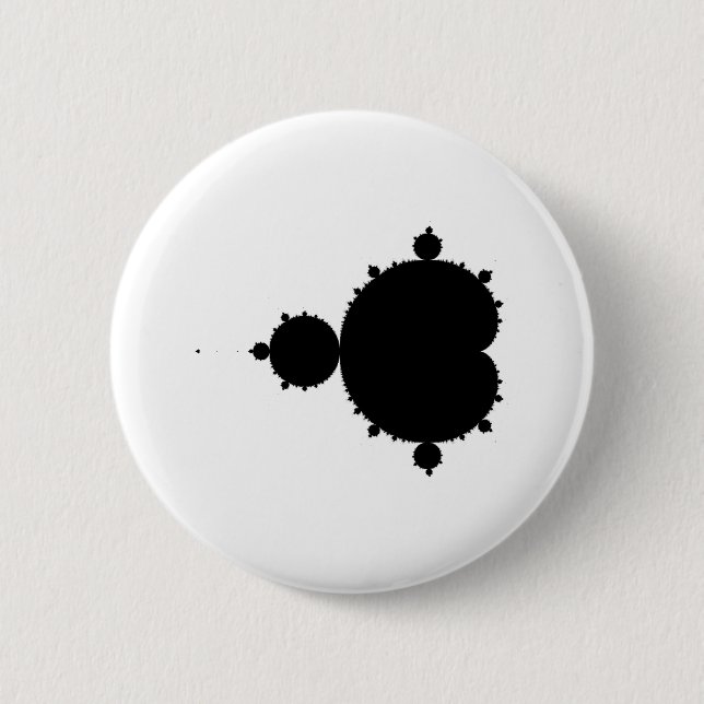 Badge Rond 5 Cm Fractale (Devant)