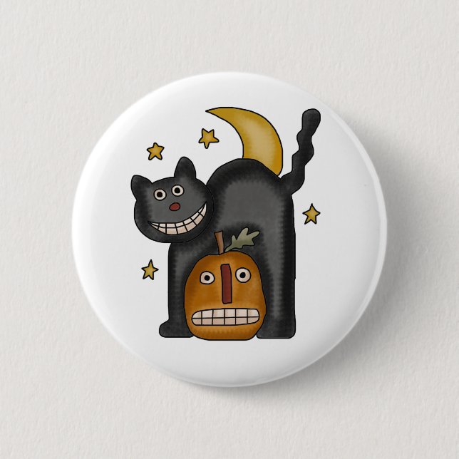 Badge Rond 5 Cm fraidycat (Devant)