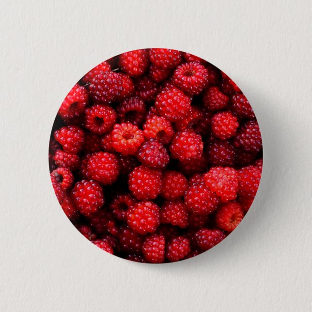 Badge Rond 5 Cm Framboises 2 (Devant)