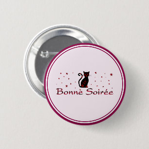 Badge Rond 5 Cm Français : Bouton Bonne Soie