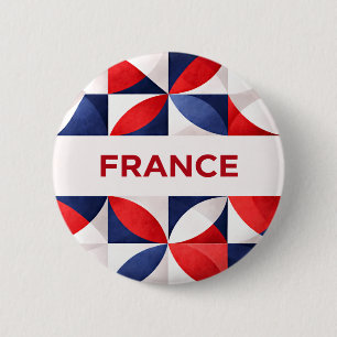 Badge Rond 5 Cm France