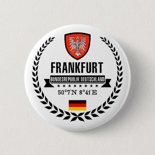 Badge Rond 5 Cm Francfort
