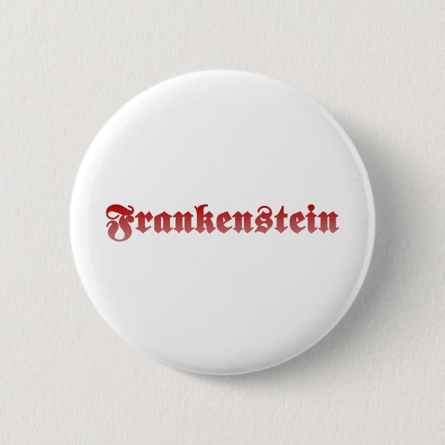 Badge Rond 5 Cm Frankenstein (Devant)