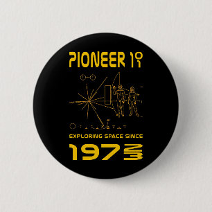 Badge Rond 5 Cm Frayez un chemin l'espace de 10 et de 11 % pipe%