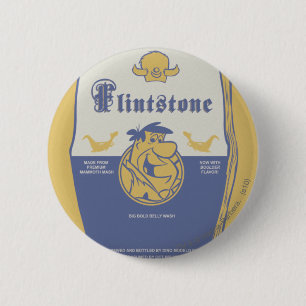 Badge Rond 5 Cm Fred Flintston Big Bold Belly Laver