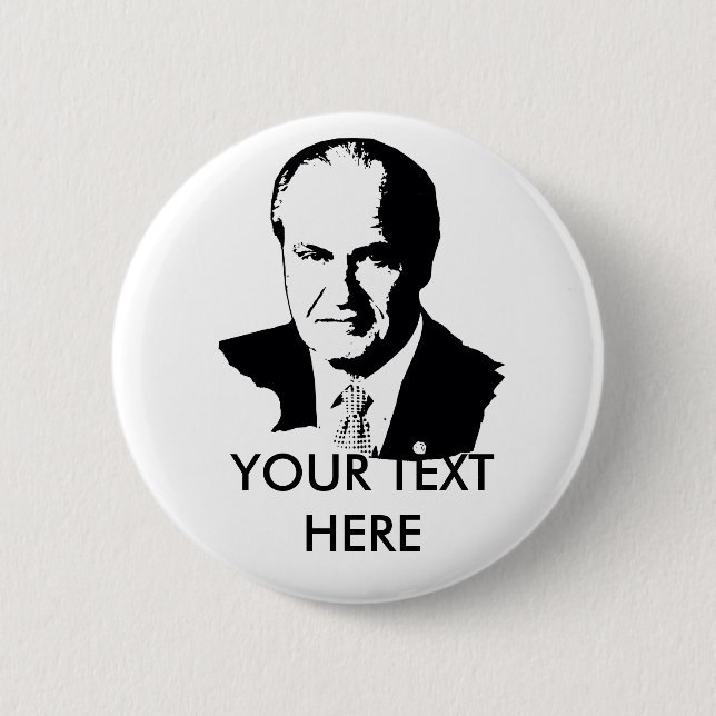 Badge Rond 5 Cm Fred Thompson Gear (Devant)