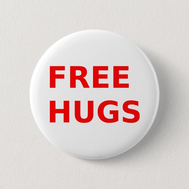 Badge Rond 5 Cm freehugs (Devant)