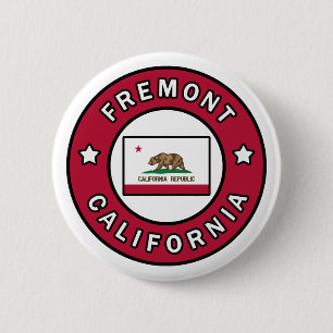 Badge Rond 5 Cm Fremont California