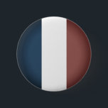 Badge Rond 5 Cm French Flag In Dark Colors<br><div class="desc">Button with the French flag but in more dark,  somber,  muted colors.</div>