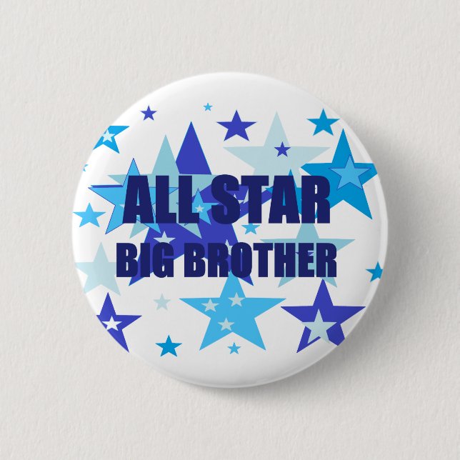 Badge Rond 5 Cm Frère All Star (Devant)