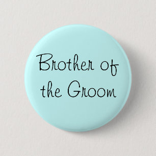 Badge Rond 5 Cm Frère de la broche de la chambre