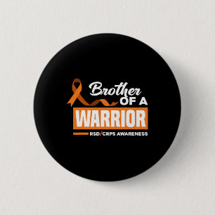 Badge Rond 5 Cm Frère D'Un Guerrier Soutien Soutien Rsd Crps Aw