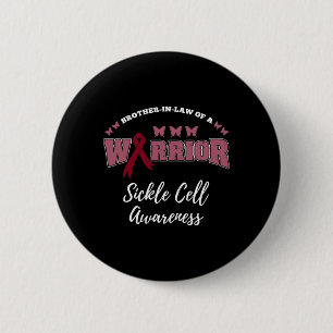 Badge Rond 5 Cm Frère En Droit D'Un Guerrier Sensibilisation À La
