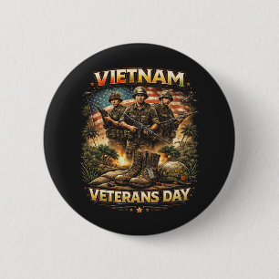 Badge Rond 5 Cm Frères du Vietnam