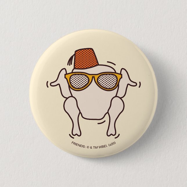 Badge Rond 5 Cm FRIENDS™ | Friendsgiving (Devant)