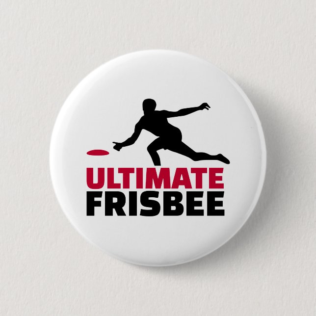 Badge Rond 5 Cm Frisbee final (Devant)