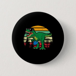 Badge Rond 5 Cm Frisbees Dino Mignon T Rex Dinosaure Enfants Garço