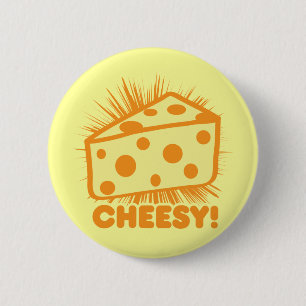 Badge Rond 5 Cm Fromage