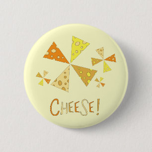 Badge Rond 5 Cm Fromage !