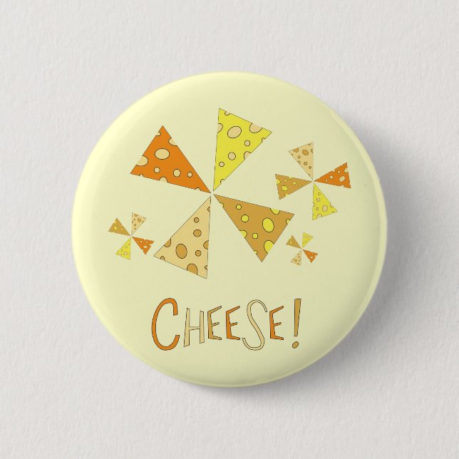 Badge Rond 5 Cm Fromage ! (Devant)