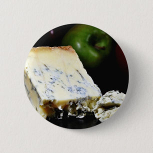Badge Rond 5 Cm Fromage bleu de Stilton