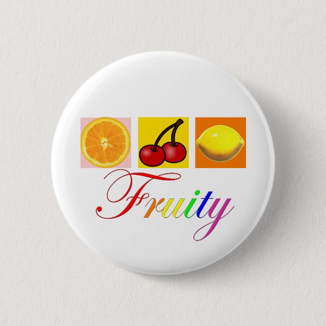 Badge Rond 5 Cm Fruité (Devant)