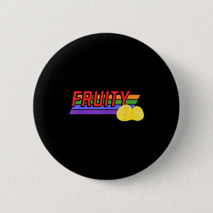 Badge Rond 5 Cm Fruité citron hawaii vacances d'été plage océan