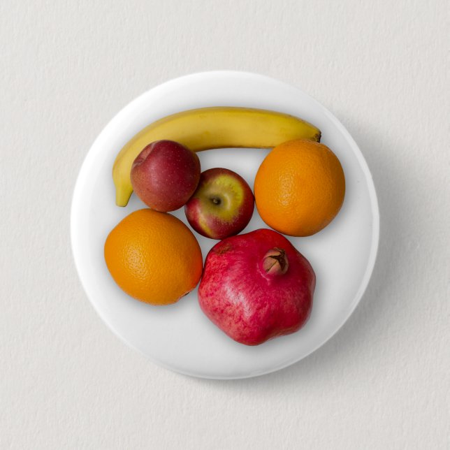 Badge Rond 5 Cm Fruits mûrs (Devant)