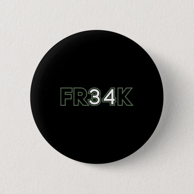 Badge Rond 5 Cm Fun Basketball Freak (Devant)