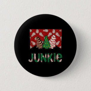 Badge Rond 5 Cm Fun Christmas Tree Cake Junkie Tis Season West