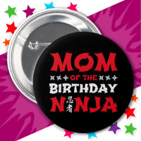 Fun Karate Party Enfants Maman of the Birthday Nin