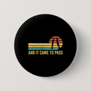 Badge Rond 5 Cm Fun Mormon Missionnaire LDS Basketball Et Il Est V