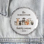 Badge Rond 5 Cm Funky Cow Imprimer Pays Famille Réunion<br><div class="desc">Grosse Vache Imprimer Pays Famille Bouton Réunion Rassemblez 'autour du troupeau pour un barnyard bash comme pas de sous avec cette Funny Vache Famille Réunion Collection. Doté de vaches de haute terre d'aquarelle fantaisie et d'accents d'impression de vaches de charme, il prépare le terrain à une descente hilarante. Parfait pour...</div>