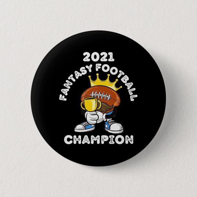 BADGE ROND 5 CM FUNNY 2021 IMAGINAIRE CHAMPION IMAGINAIRE LEAGU (Devant)