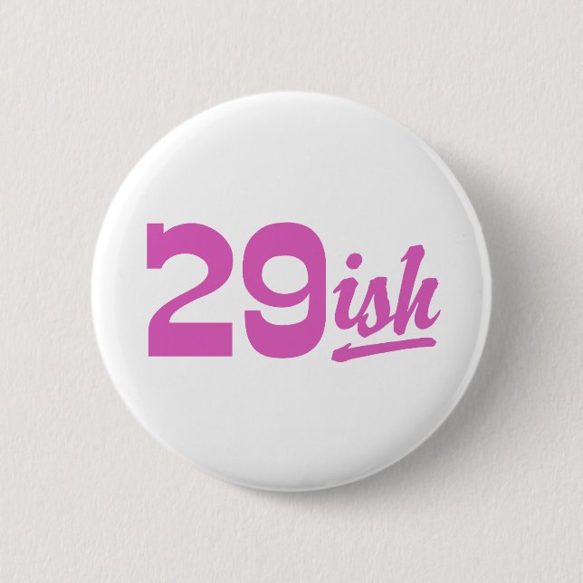 Badge Rond 5 Cm Funny 30e anniversaire (Devant)