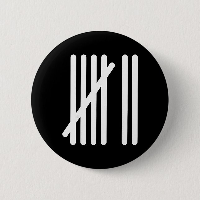 Badge Rond 5 Cm Funny 67 Math Teacher Kindergarten Number Counting (Devant)