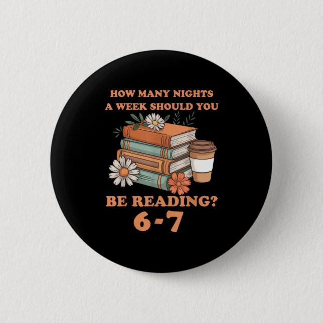 Badge Rond 5 Cm Funny 6-7 Englieacher 67 Meme Reading  (Devant)