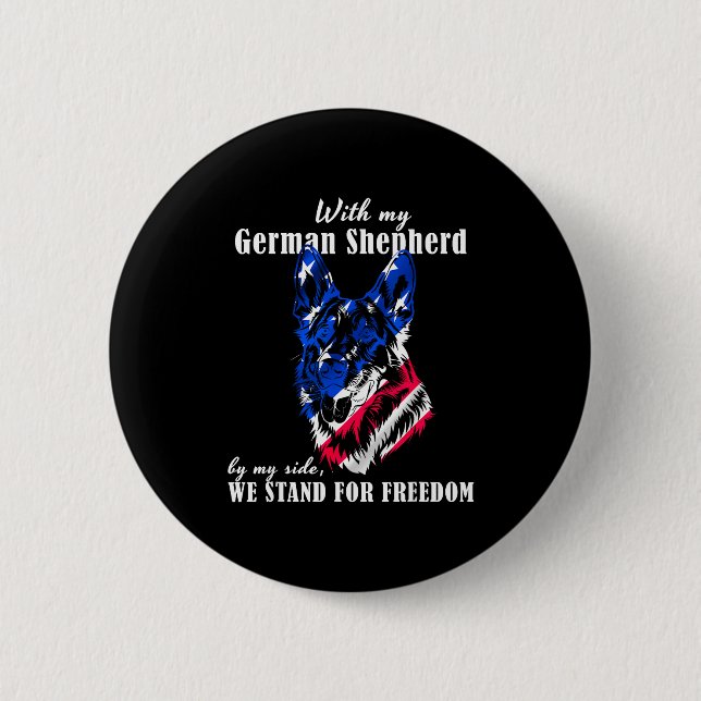 Badge Rond 5 Cm Funny American German Quotes Germany Deutsch  (Devant)