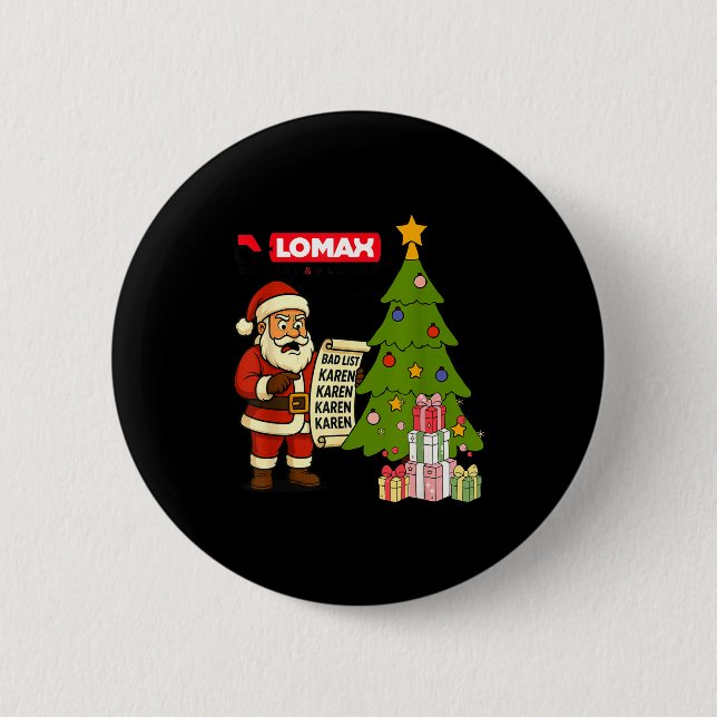 Badge Rond 5 Cm Funny Christmas  (Devant)