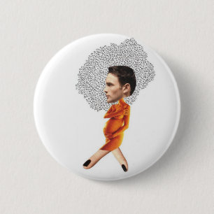 Badge Rond 5 Cm Funny Collage Pregoman
