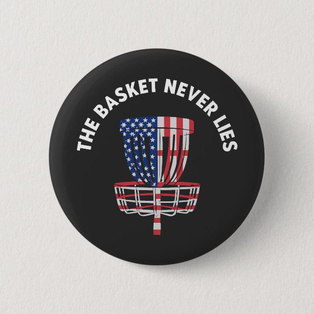 Badge Rond 5 Cm Funny Disque Golf Ultimate Frisbee Lover (Devant)