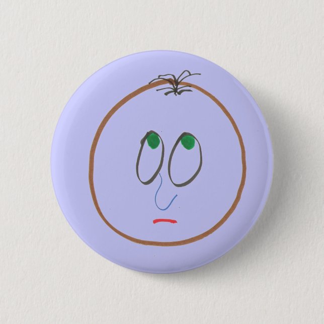 Badge Rond 5 Cm Funny Faces Button (Devant)