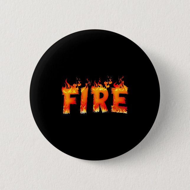 Badge Rond 5 Cm Funny Fire And Ice Costume Halloween 2024 Family M (Devant)
