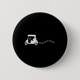 Badge Rond 5 Cm Funny Golf Cadeau de golf Panier de plaisanterie P