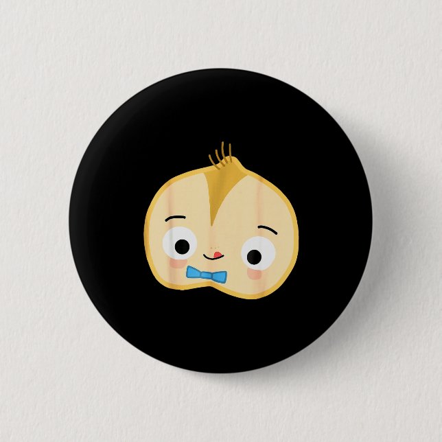 Badge Rond 5 Cm Funny Good Egg Teacher Halloween Costume Group The (Devant)