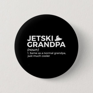 Badge Rond 5 Cm Funny Jetski Grandpa
