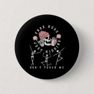 Badge Rond 5 Cm Funny Karate Grand-mère Chemise Arts Martiaux comb
